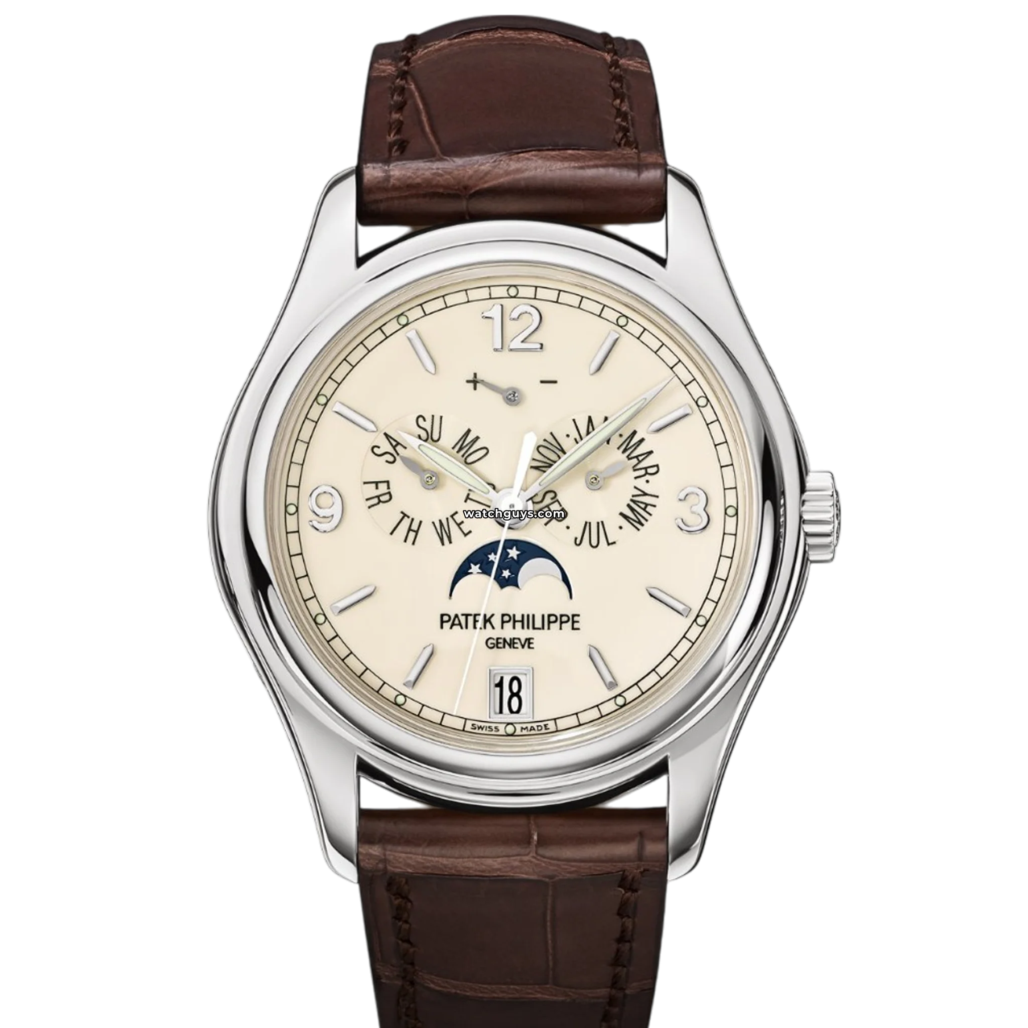Patek Philippe Annual Calendar 5146G-001 Luxury Men's Watch - Perfect for Business, Formal Events & Watch Collectors