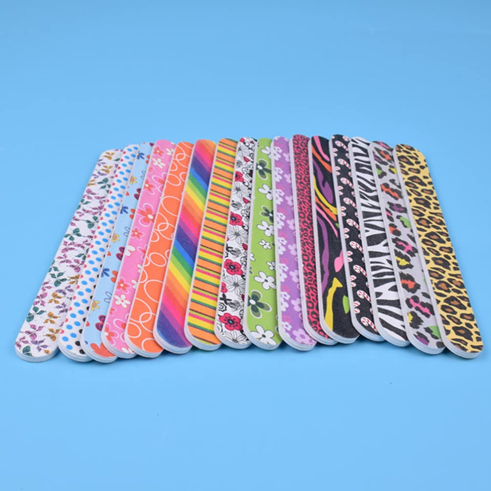 FOMIYES 50pcs Professional Nail Files & Buffers Set - Manicure Pedicure Tools for Nail Polishing, Shaping & Shining - Nail Art Supplies for Gel Polish & Home Care - Perfect for Salons, DIY Nails & At-Home Grooming