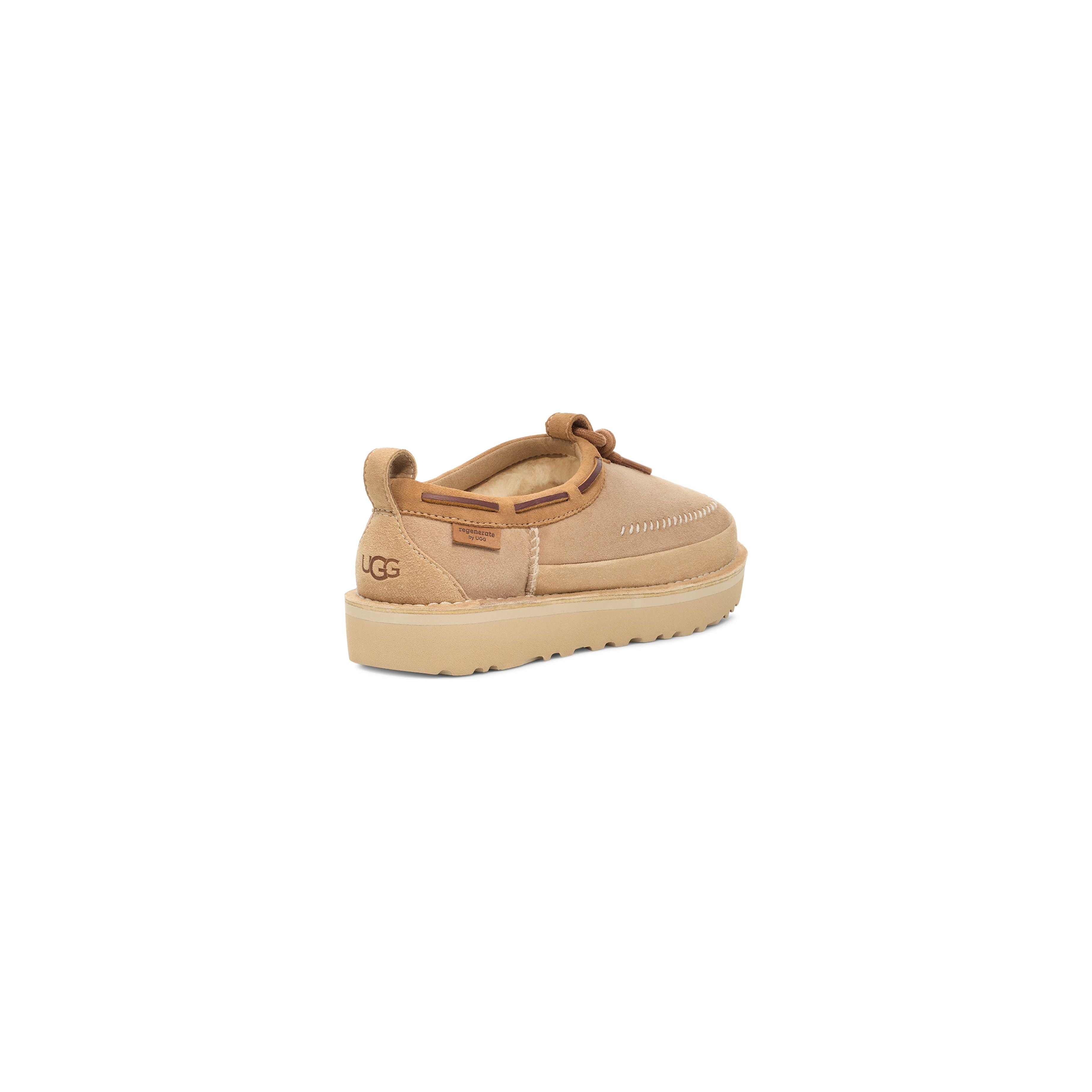 UGG Unisex Tasman Slippers - Regenerated Sand Color - Cozy Indoor & Outdoor House Shoes for Men and Women
