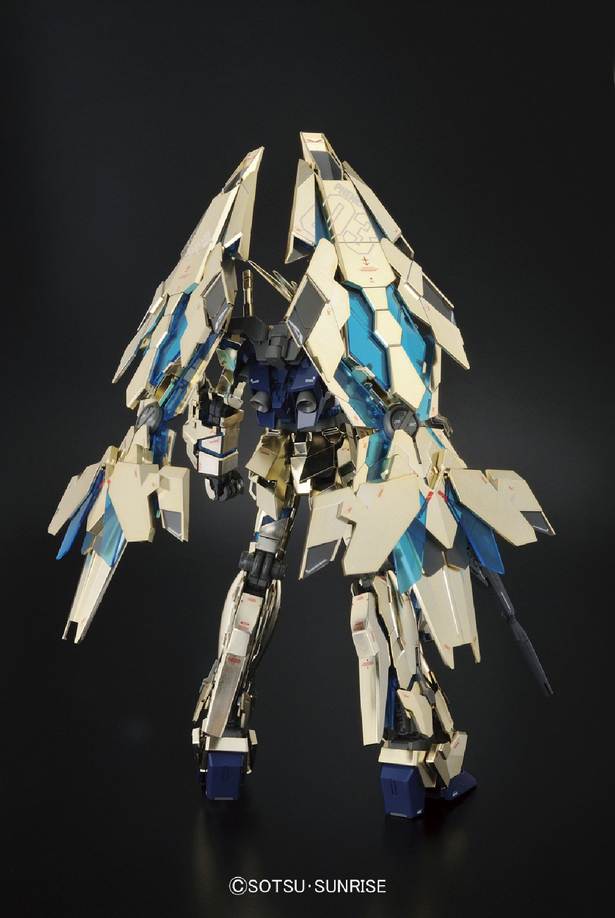 Bandai Hobby MG 1/100 Unicorn Gundam 03 Phenex Model Kit - Premium Plastic Model for Collectors & Gundam Fans - Perfect for Display & Action Figure Customization