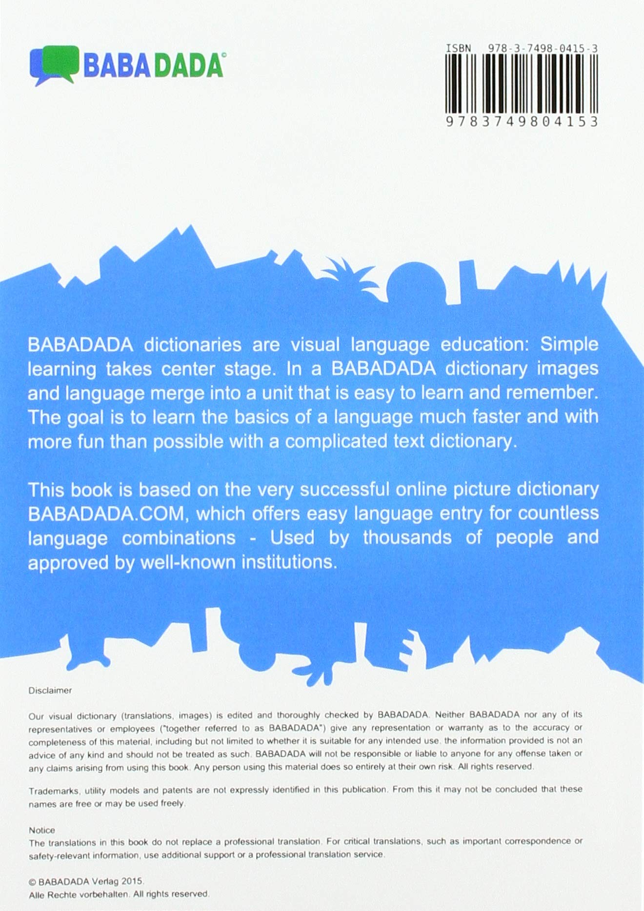 BABADADA American English - Vietnamese Visual Dictionary | Illustrated Language Learning Book for Kids & Adults | Perfect for Travel, Study & Bilingual Education