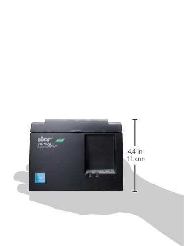 Star Micronics TSP143IIU GRY US ECO - High-Speed Monochrome Thermal Receipt Printer with Auto Cutter | USB Connectivity | Gray Design | Includes Internal Power Supply & Cable | Perfect for Retail Stores, Restaurants & POS Systems