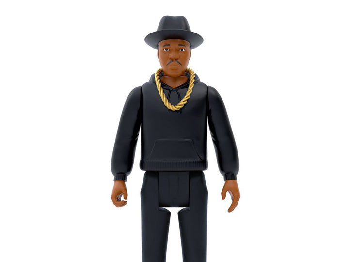 Run DMC ReAction Joseph Simmons (All Black Version) - Vintage Hip Hop Action Figure for Collectors & Music Fans - Perfect for Display, Gifts & Nostalgic Decor