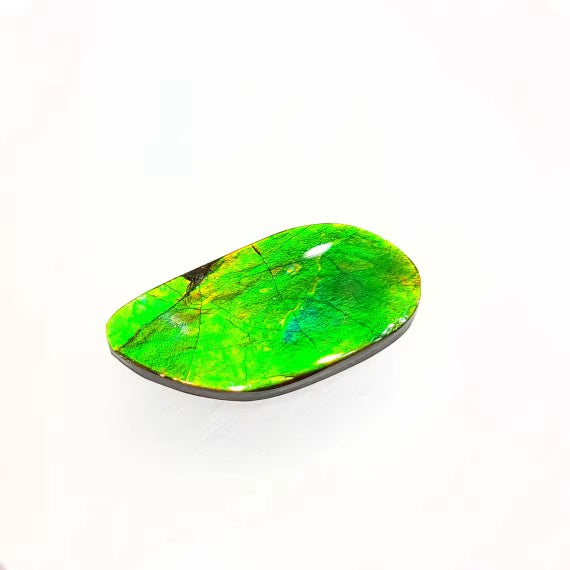 Natural Freeform Ammolite Gemstone FNA22158 - Unique Iridescent Jewelry for Necklaces, Rings & Collectors