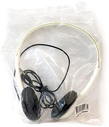 Soundnetic SN401 Classroom Stereo Headphones - 50 Pack Bulk Headphones with Leatherette Earpads, 3.5mm Plug, Noise Isolation for School, Library & Online Learning (White)