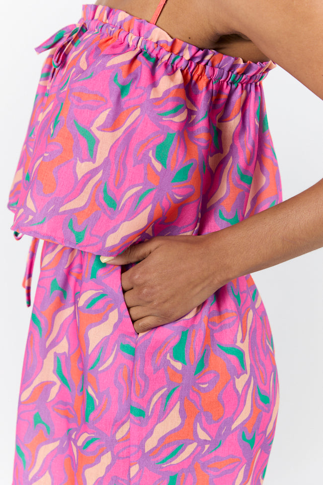 Stylish Summer Fling Multi-Printed Romper for Women - Trendy Floral & Geometric Patterns - Perfect for Beach Vacations, Music Festivals & Summer Outings