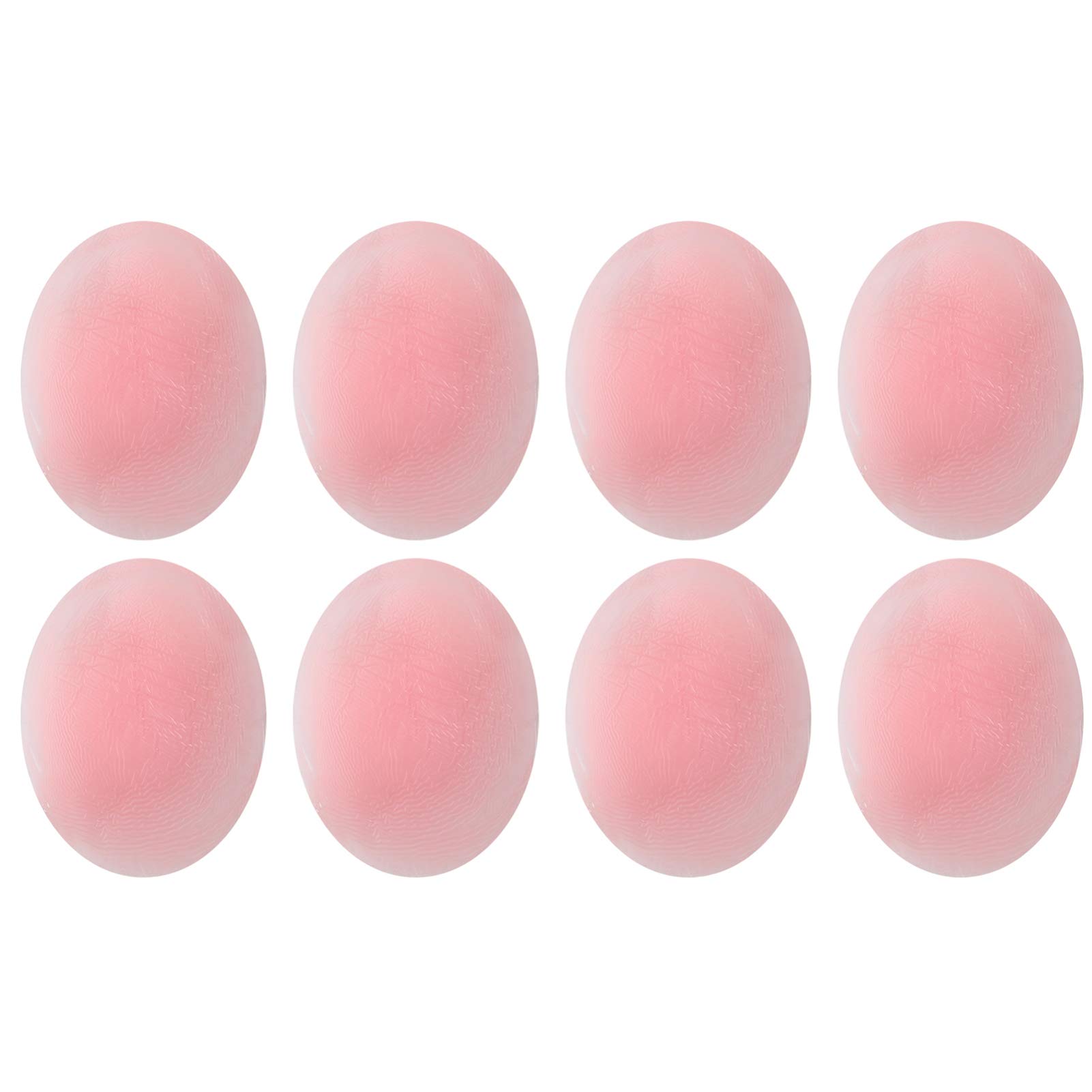 EXCEART Women's Bras & Bralettes - 4 Pairs Reusable Silicone Nipple Covers, Strapless Backless Pasties for Breast Lift - Perfect for Dresses, Swimwear & Everyday Comfort