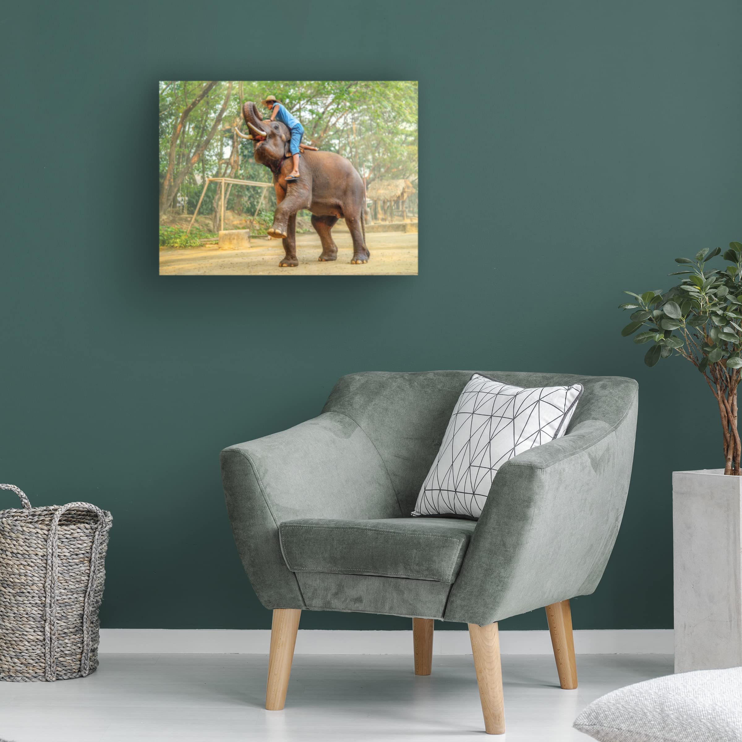 Ben Heine 'Thailand 259' Canvas Wall Art Print - Modern Home Decor for Living Room, Bedroom & Office | Trademark Fine Art Collection