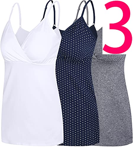 Navy Dot/Dark Grey/White
