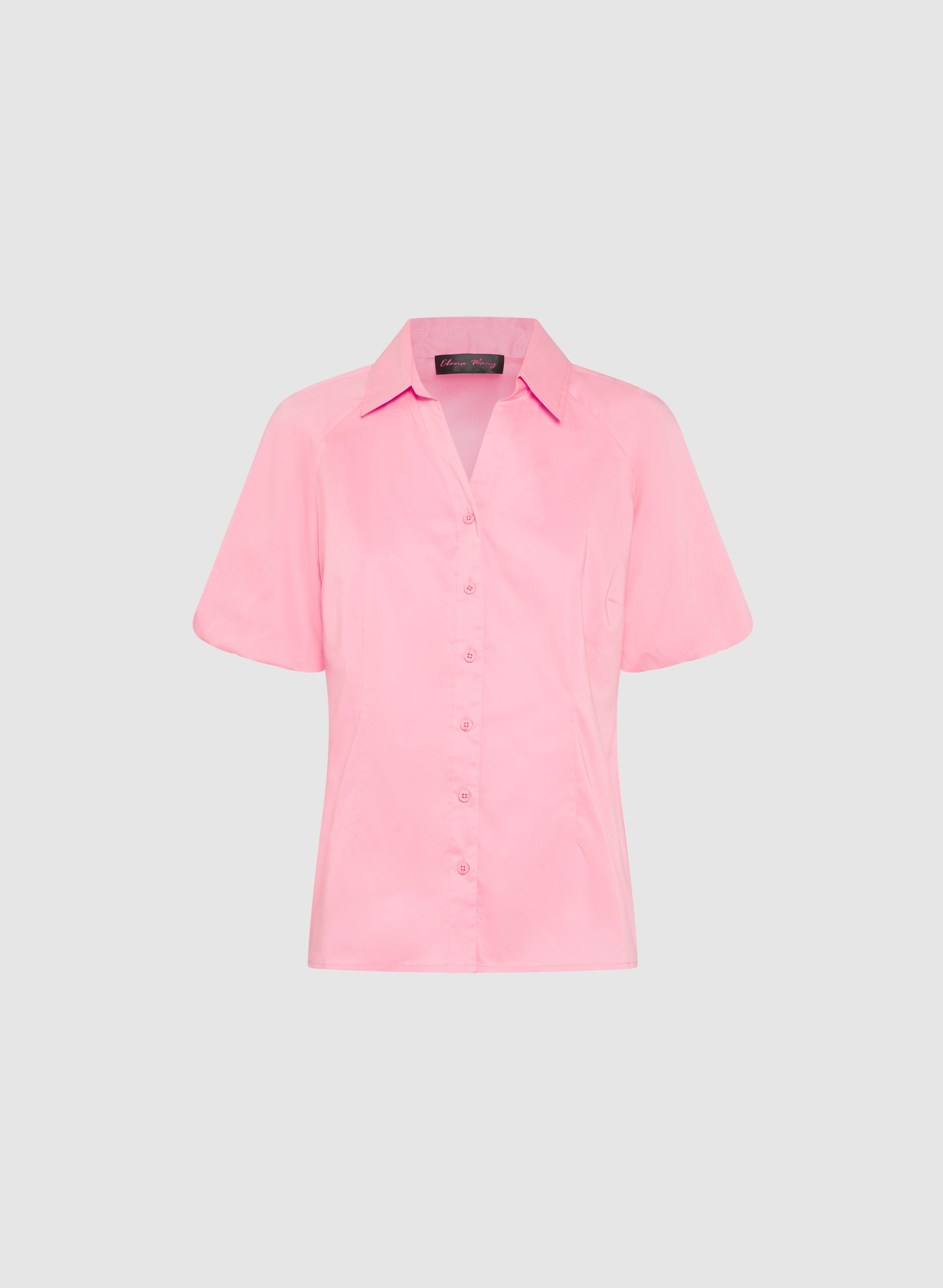 Stylish Cotton Blend Puff Sleeve Blouse for Women | Trendy Ruffle Top | Perfect for Office, Date Night & Casual Outings