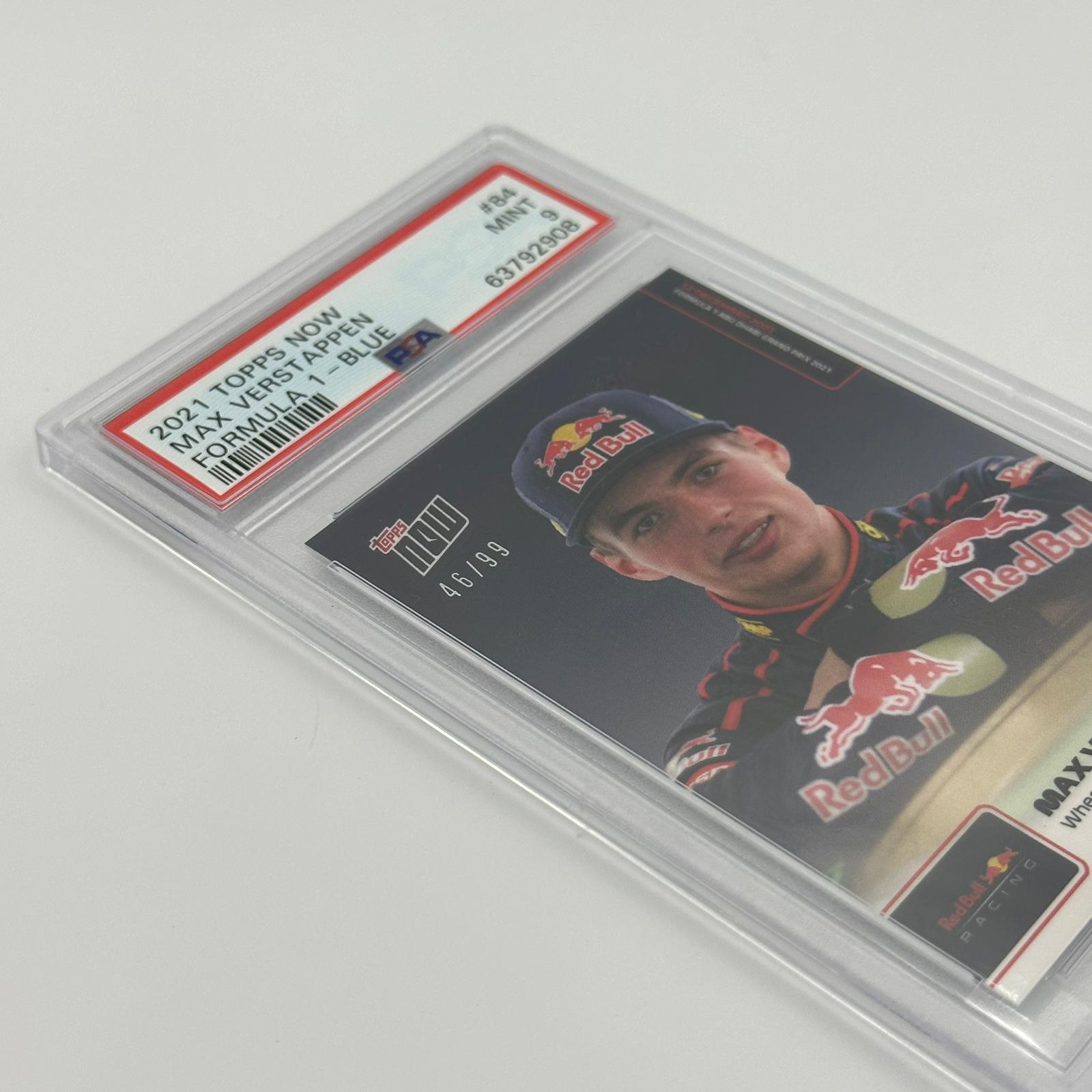 PSA 9 Graded 46/99 Max Verstappen 