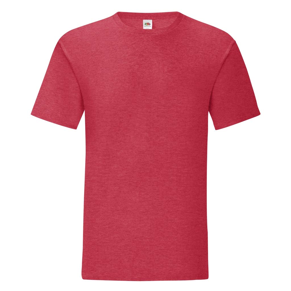Fruit of the Loom Men's Classic Cotton T-Shirt - Soft Comfort Fit Crewneck Tee for Casual Wear, Gym & Everyday Outfits