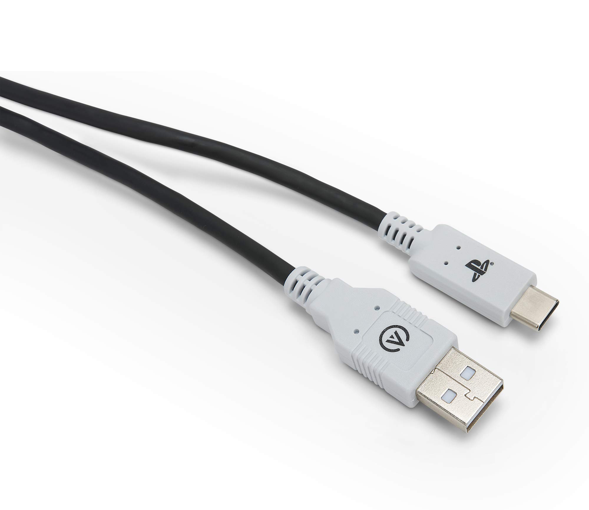 PowerA 10ft USB-C Fast Charging Cable for PlayStation 5 Controller - High-Speed Data Sync & Durable Nylon Braided Cord - Perfect for Gaming, Streaming & Mobile Charging