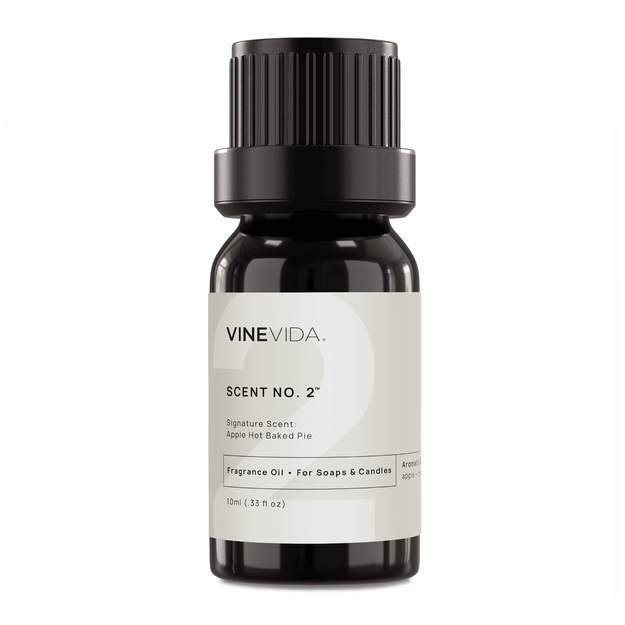Premium No. 2 Fragrance Oil for Soaps & Candles - Apple Hot Baked Pie Scent | Long-Lasting Aroma for DIY Home Crafts, Bath Products & Relaxation