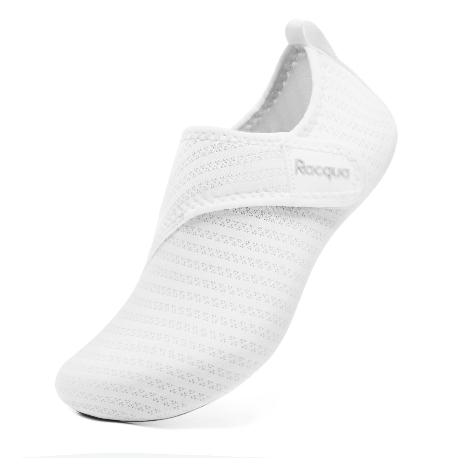 Racqua Men's and Women's Water Shoes - Barefoot Quick-Dry Aqua Socks for Beach, Swimming, Yoga & Outdoor Activities | Lightweight & Comfortable for Water Sports, Pool, Surfing and Travel