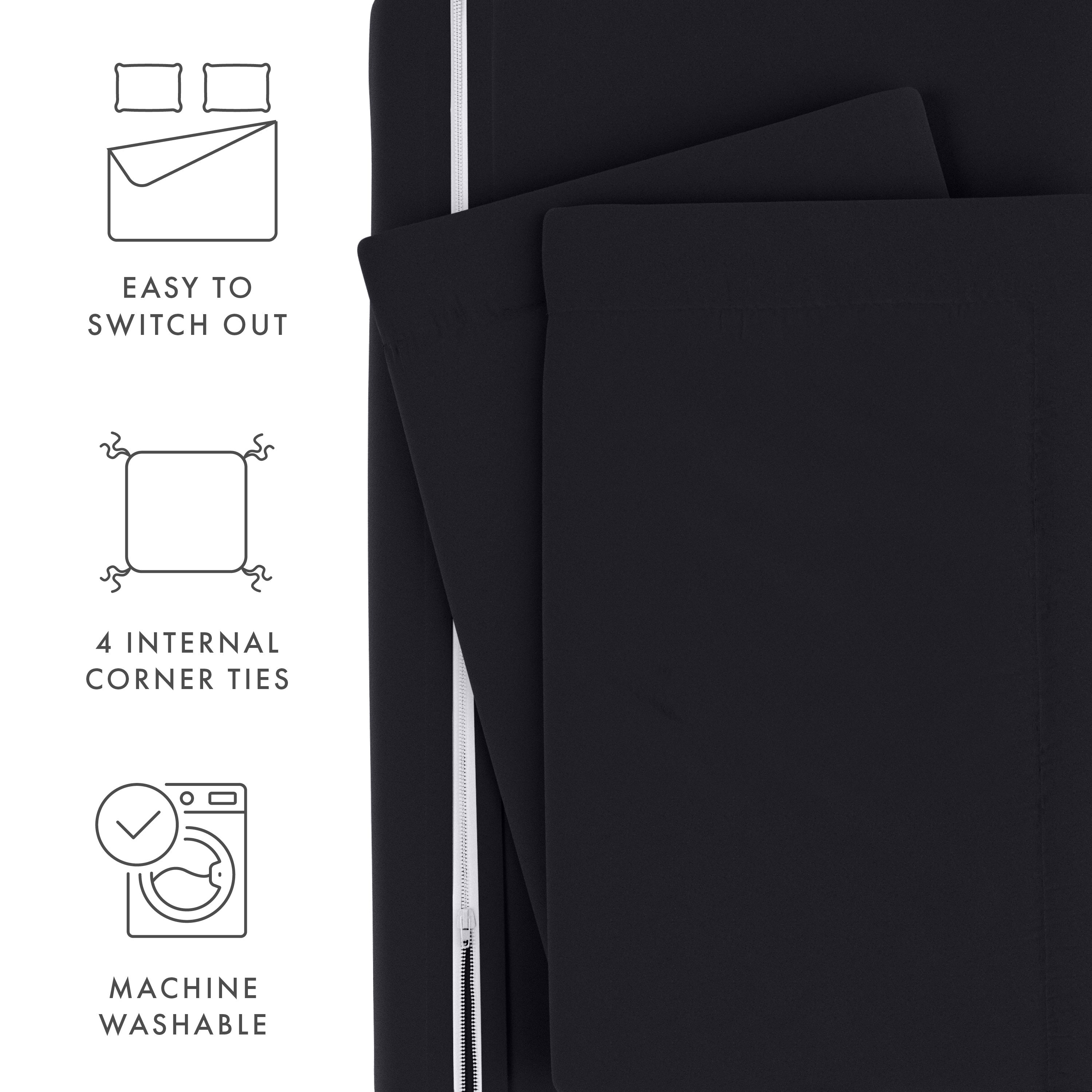 Premium 3-Piece Duvet Cover Set - Soft & Breathable Bedding for All Seasons | Perfect for Master Bedroom, Guest Room & Dorm Decor