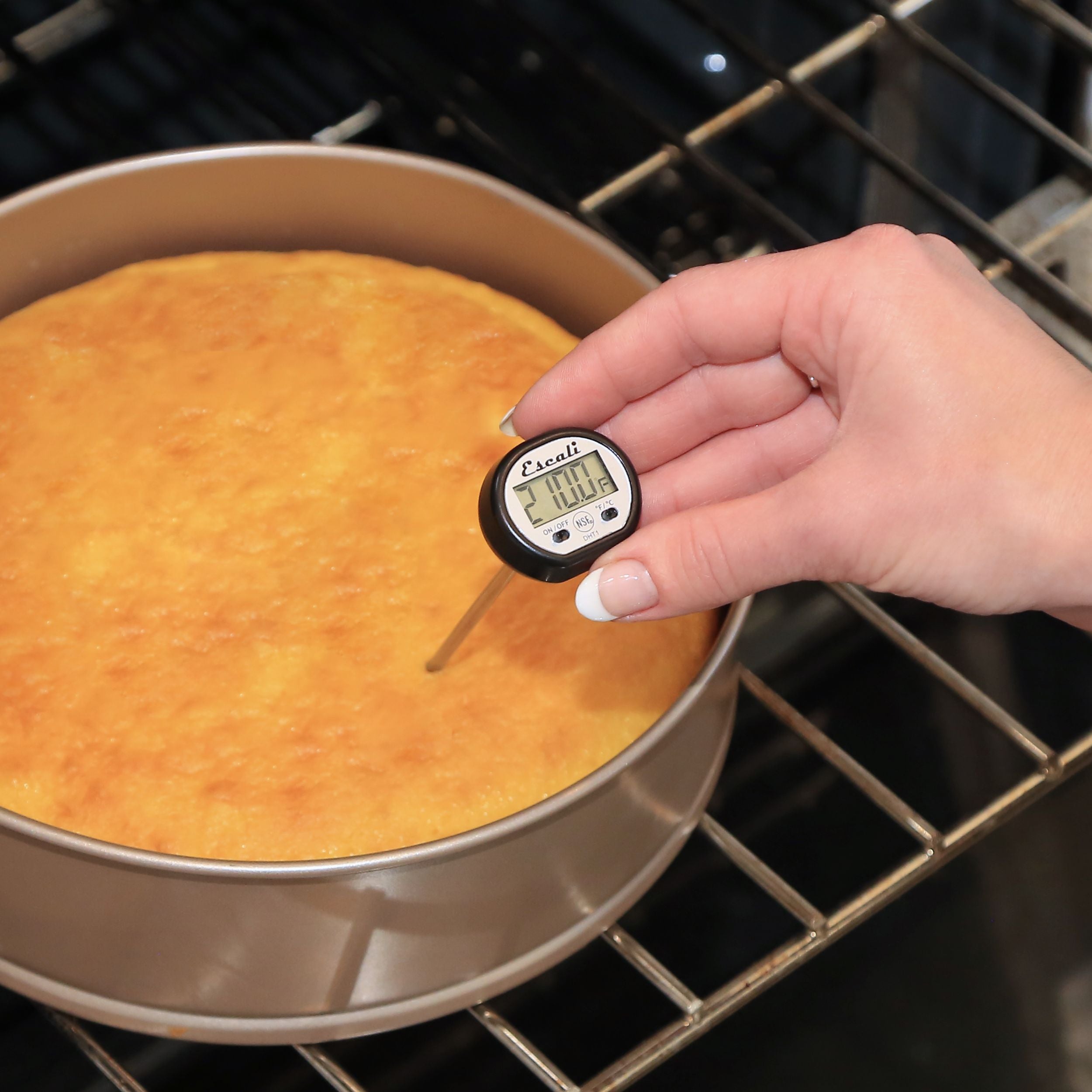 Digital Pocket Thermometer - Fast & Accurate Instant Read Thermometer for Cooking, Grilling, BBQ, Meat, Candy, Liquids - Perfect for Kitchen, Outdoor, Camping & Home Use