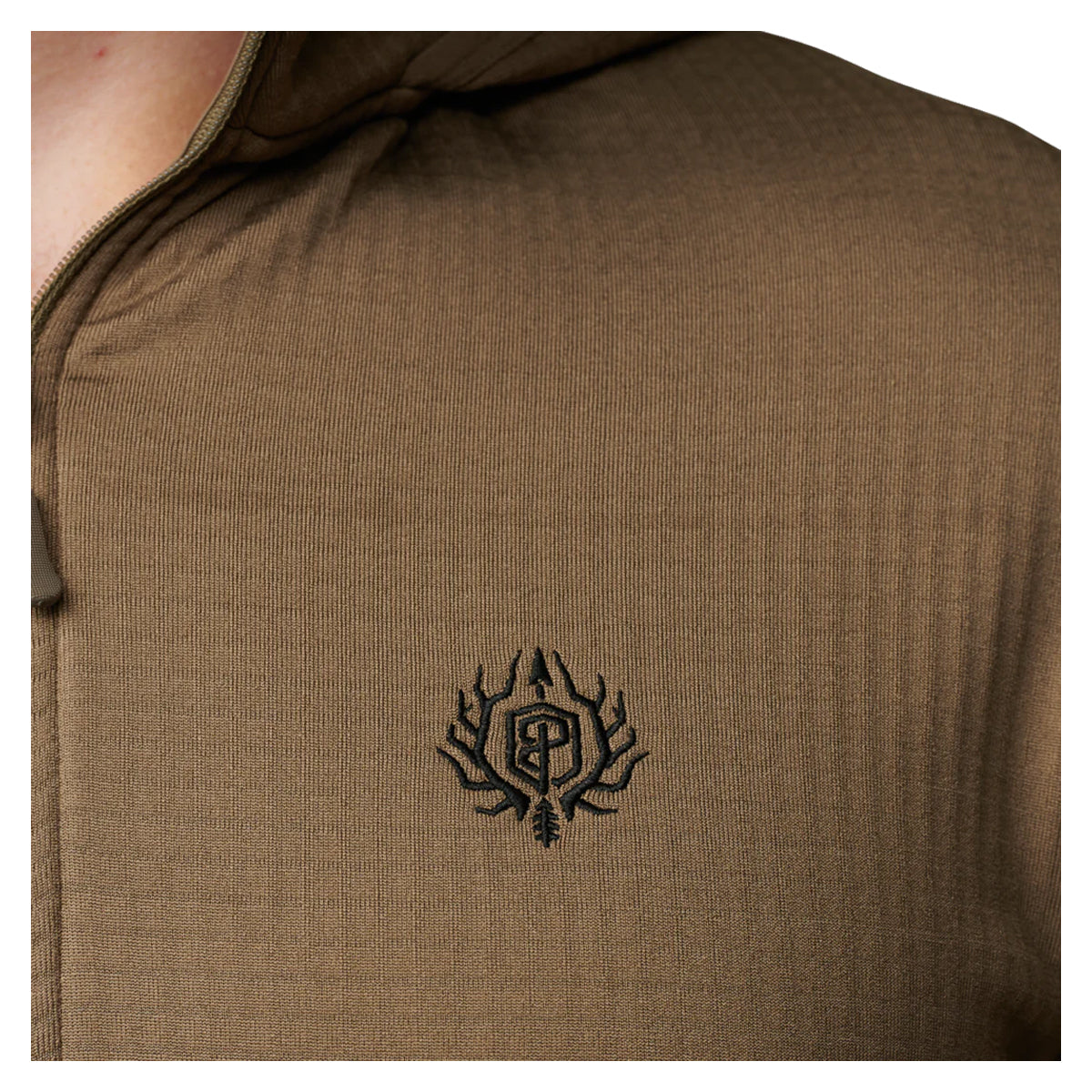 Born Primitive Quiver Half Zip Hoodie - Lightweight Performance Pullover for Men & Women | Gym, Running, Hiking & Outdoor Activities
