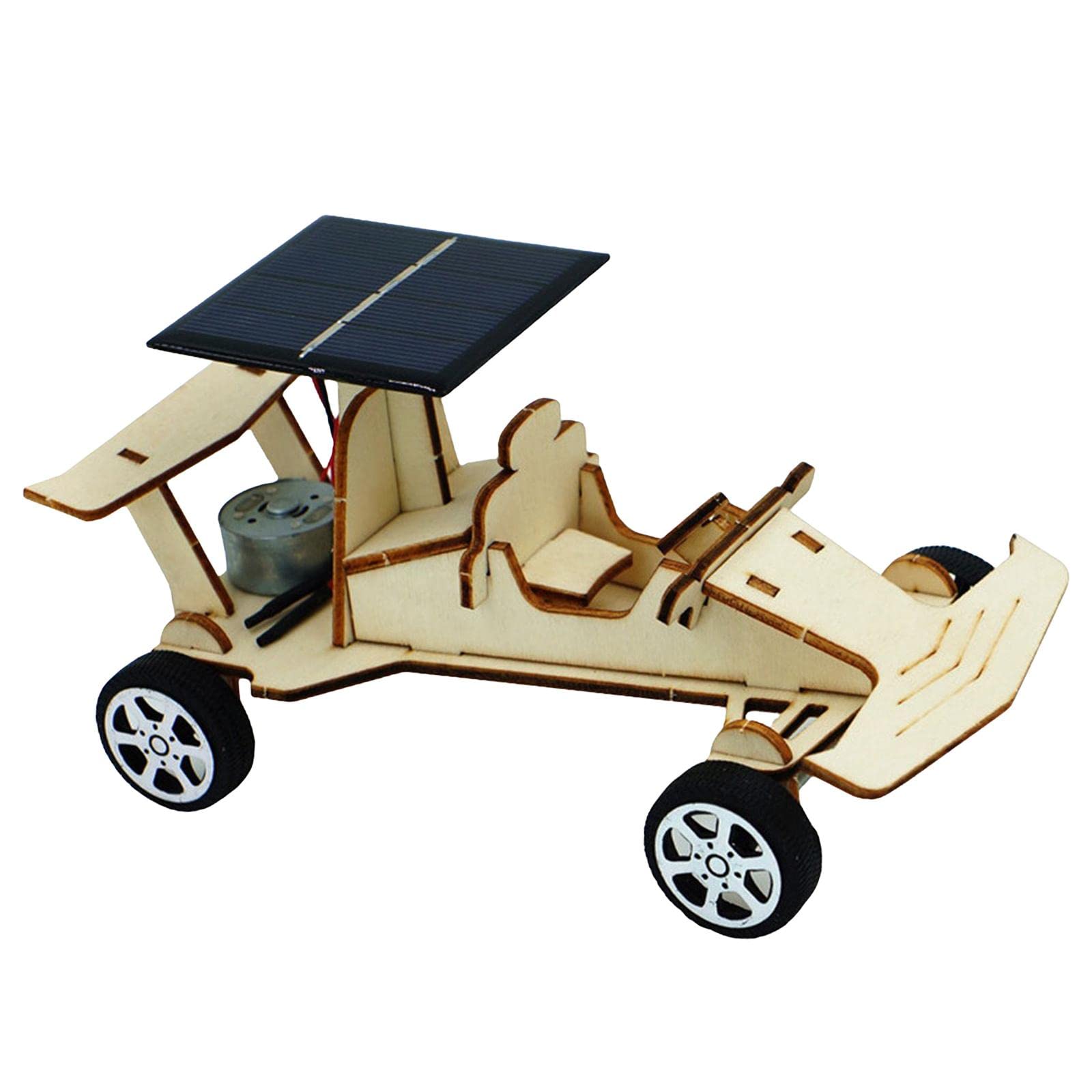Solar Powered Car Building Kit - DIY STEM Toy for Kids & Teens - Educational Science Project for Home & School Learning - Fun Solar Energy Experiment