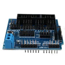 Solnoi Electronics Sensor Shield V5.0 - Arduino Expansion Board for Robotics, IoT & DIY Projects | Compatible with Arduino UNO R3 & Mega | Perfect for Home Automation & STEM Education