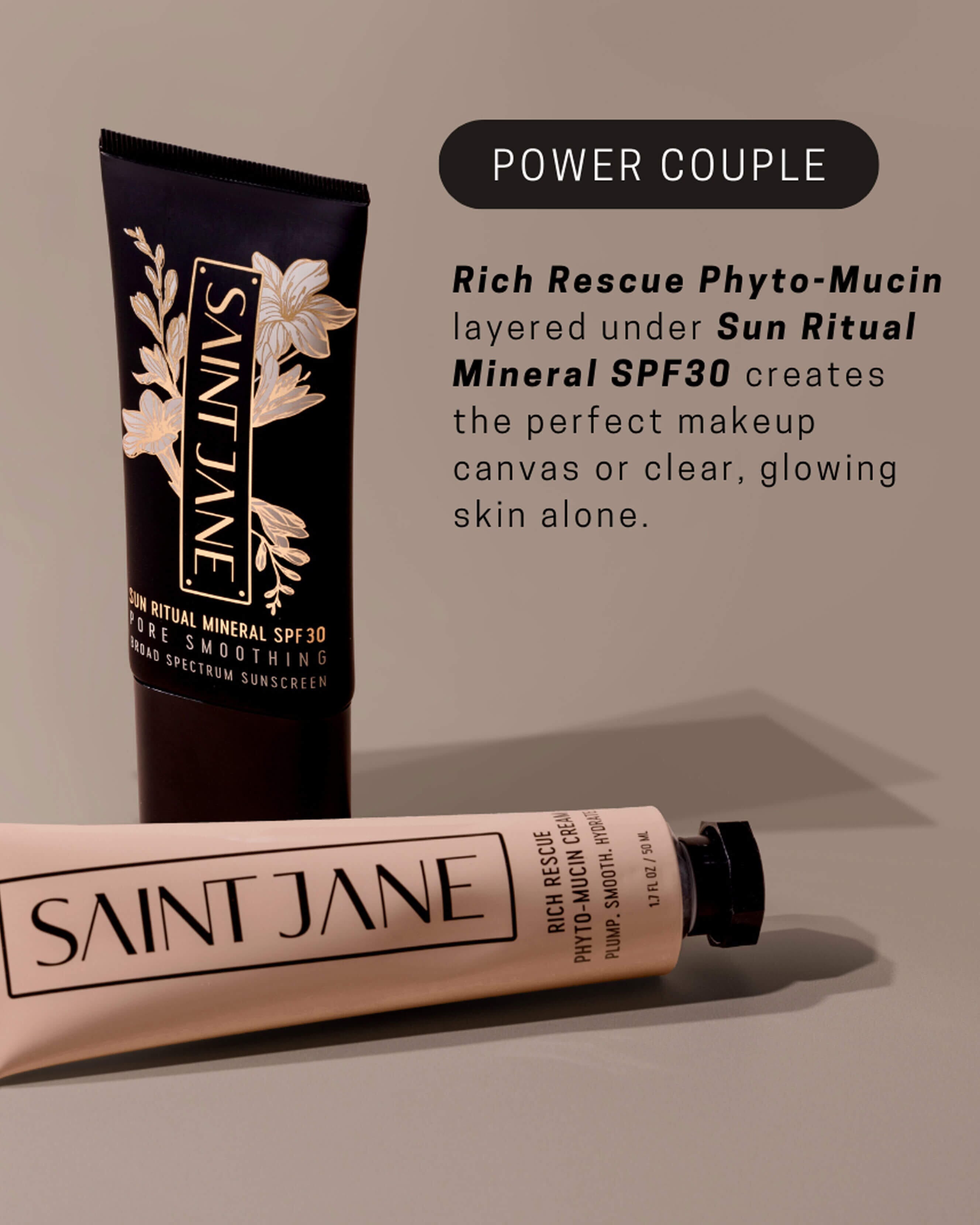 Rich Rescue Phyto Mucin Cream - Hydrating & Anti-Aging Face Moisturizer for Dry & Sensitive Skin | Day & Night Skincare Routine