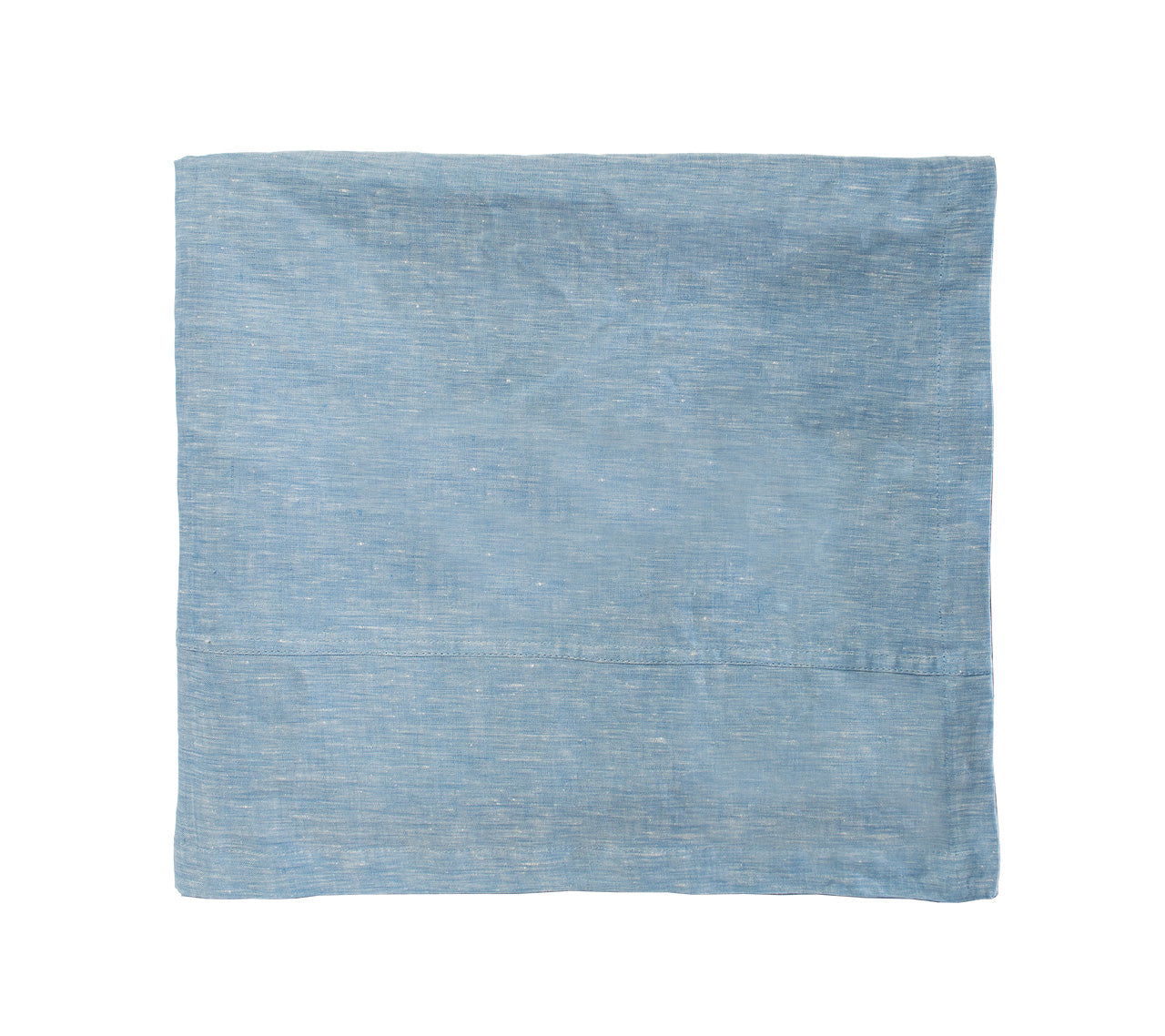 Premium Blue Chambray Tablecloth - Washable & Wrinkle-Resistant for Dining, Picnics, and Outdoor Parties