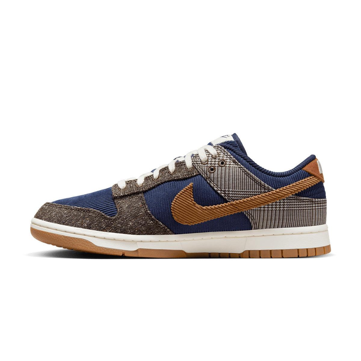 Nike Dunk Low Retro Premium 'Tweed Corduroy' Sneakers - Men's/Women's Casual Shoes for Streetwear & Everyday Fashion
