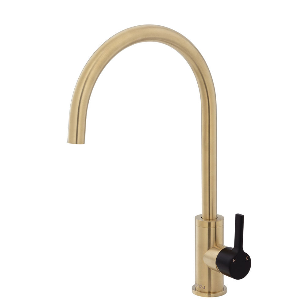 Urban Brass / Matte Black Handle