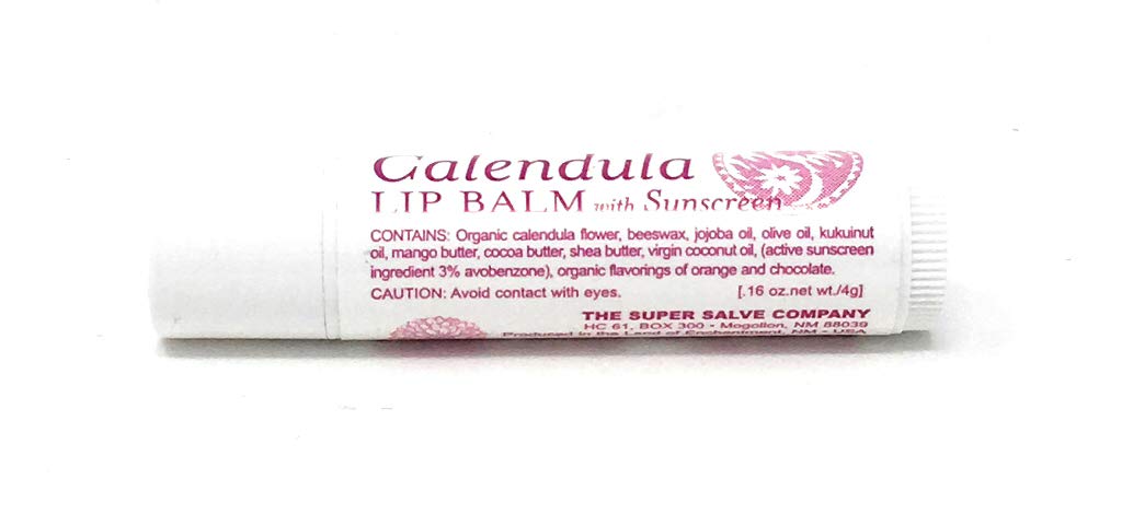 Organic Calendula Lip Balm for Dry & Chapped Lips – 0.16 OZ – Natural Moisturizing & Healing Lip Care – Perfect for Winter, Outdoor Activities & Daily Hydration