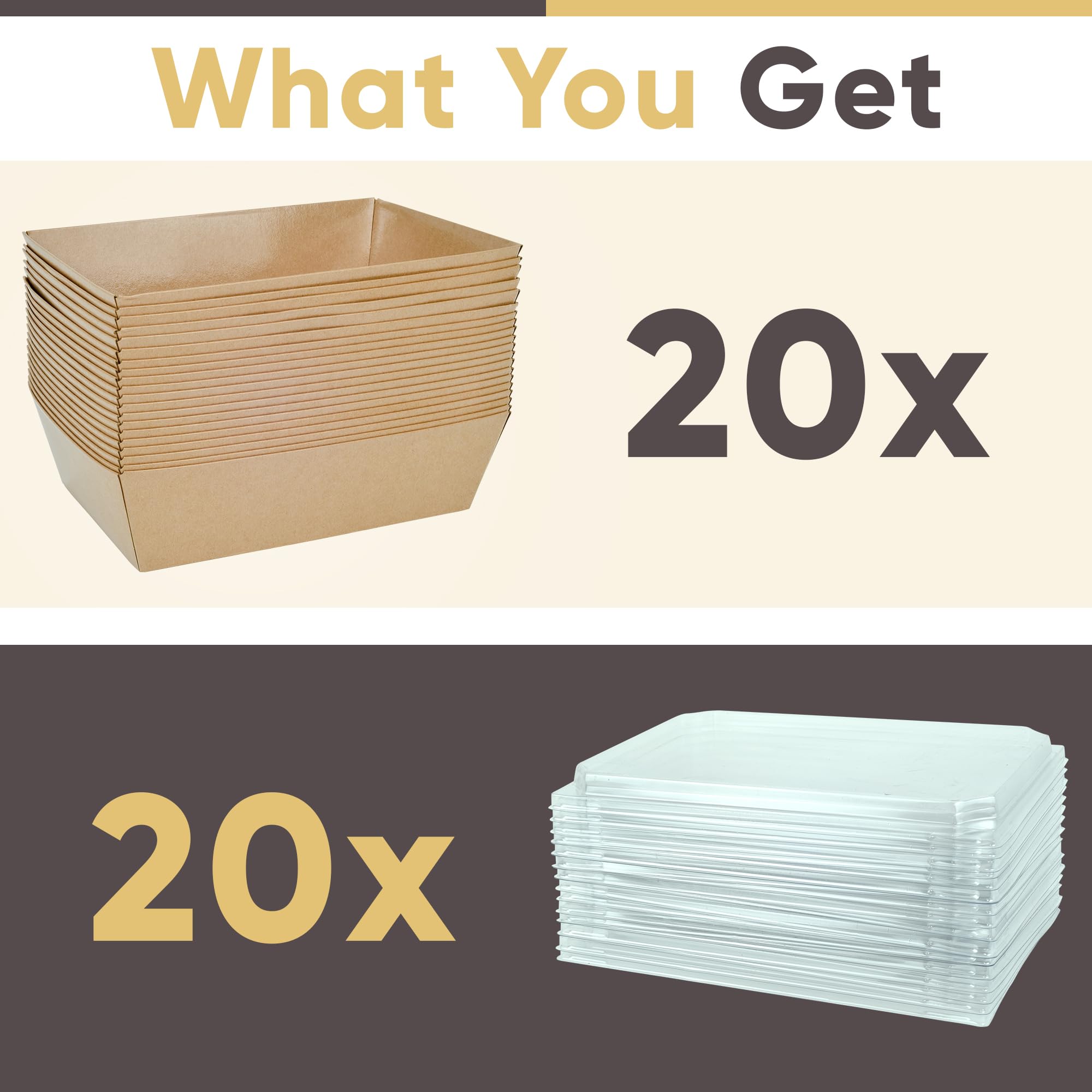 20 Pack 8x6