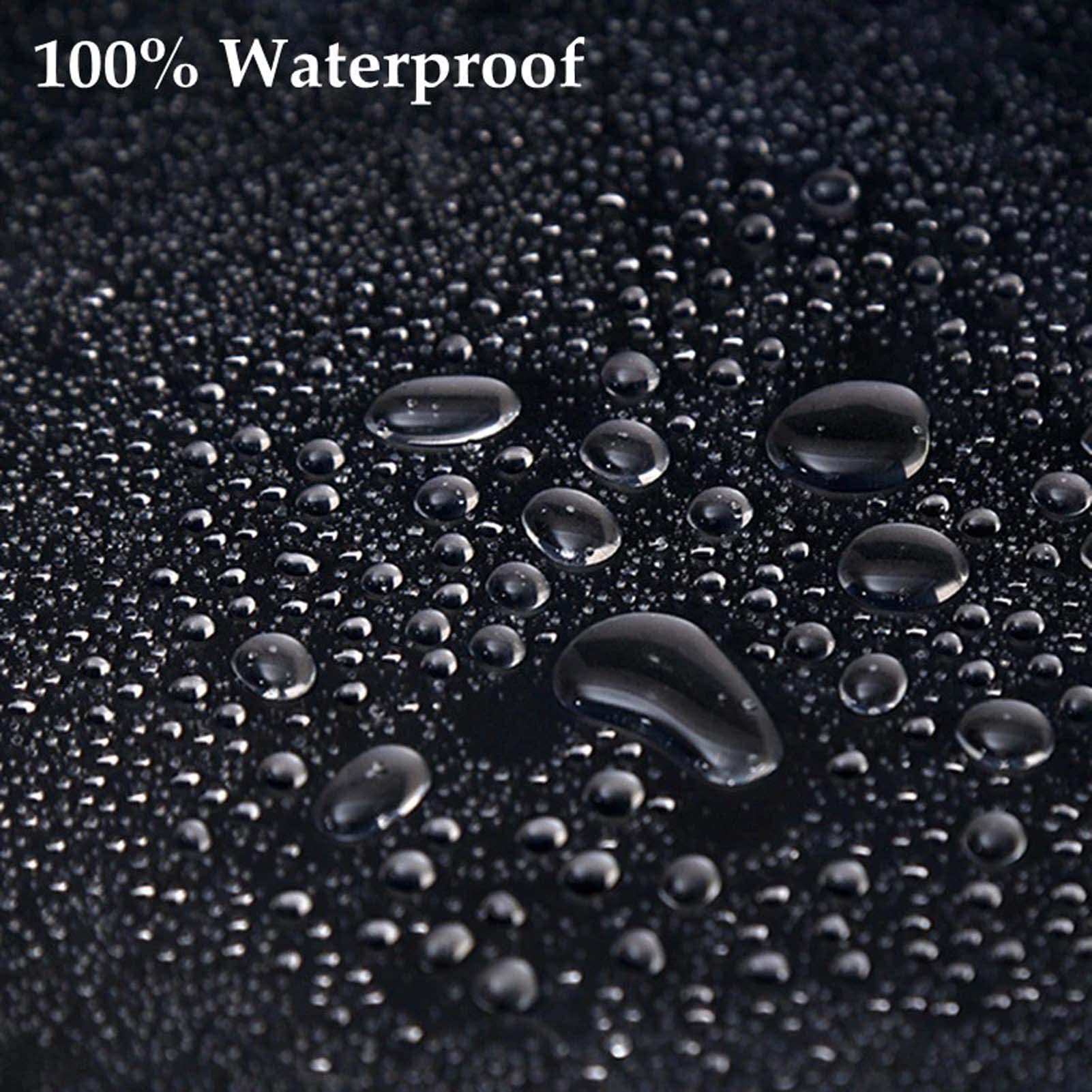Heavy Duty Clear Tarp Curtain 23x3.3ft - Waterproof Transparent Tarpaulin with Grommets for Outdoor Use - Dustproof Rainproof Cover for Gardening, Camping, Travel, Patio, Greenhouse & Pool Protection