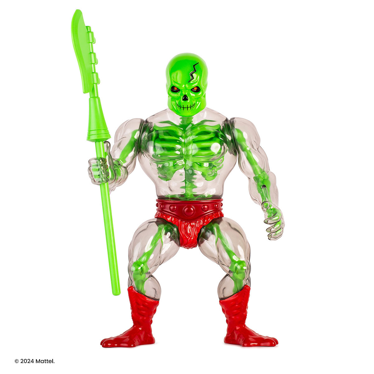 Masters of the Universe Scareglow Soft Vinyl Figure - Necromancer Variant Collectible Toy | Perfect for Display, Gift Giving & He-Man Fans Collection