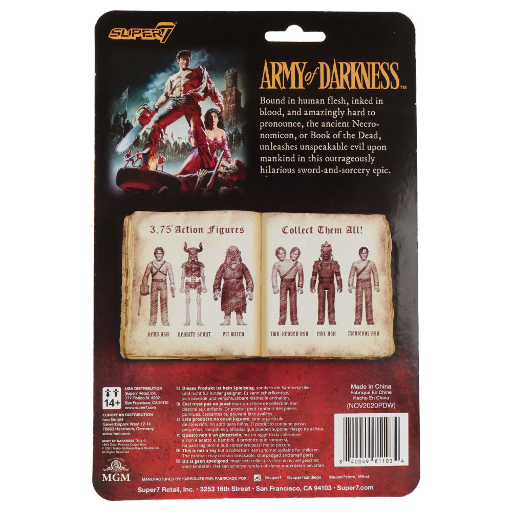Deadite Scout (Midnight) Army of Darkness Wave 2 ReAction Figure - Evil Dead Horror Movie Collectible for Display & Action Scenes