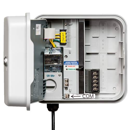 Hunter Hydrawise HPC-400 Smart WiFi Sprinkler Controller - 4-16 Zone Irrigation System with Web & Mobile App (iOS/Android), Expandable with Modules - Perfect for Home Lawn & Garden Watering Automation
