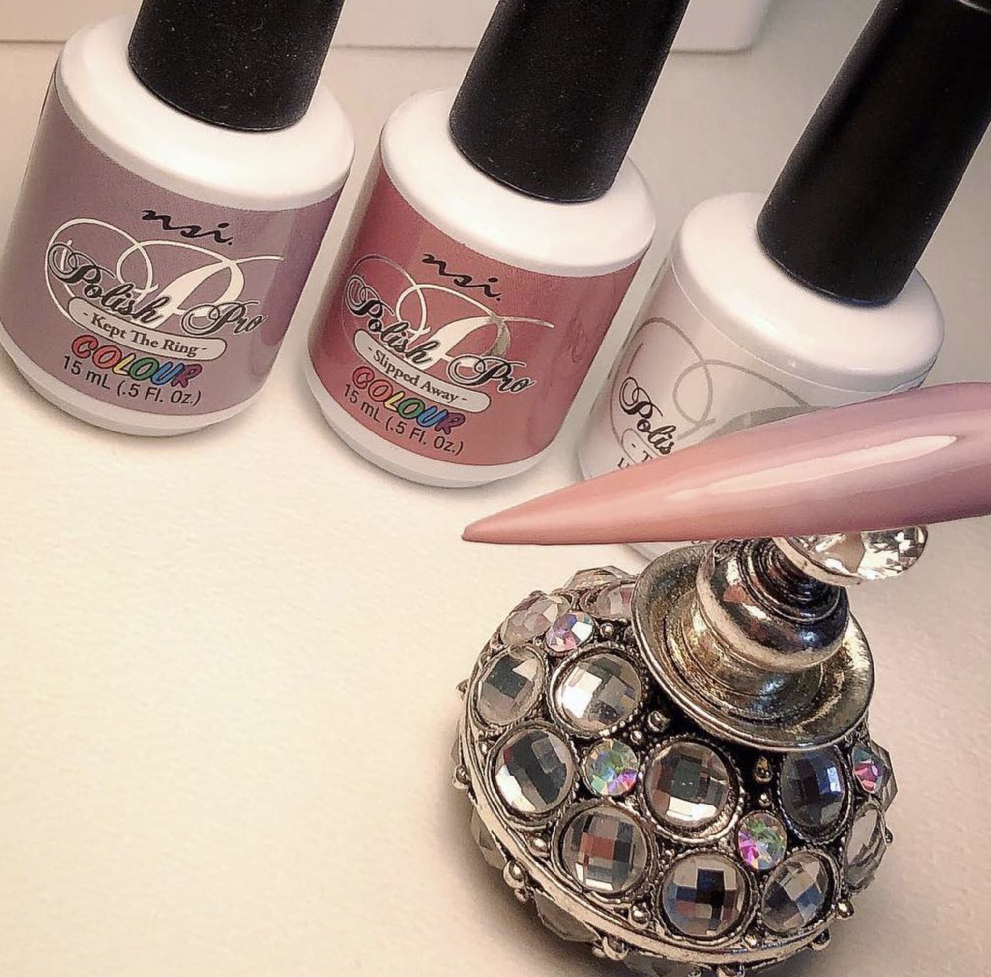 NSI Gel Polish Colors - Long-Lasting UV/LED Nail Polish Kit for Salon & Home Manicures - Perfect for Nail Art, French Tips & DIY Nail Designs