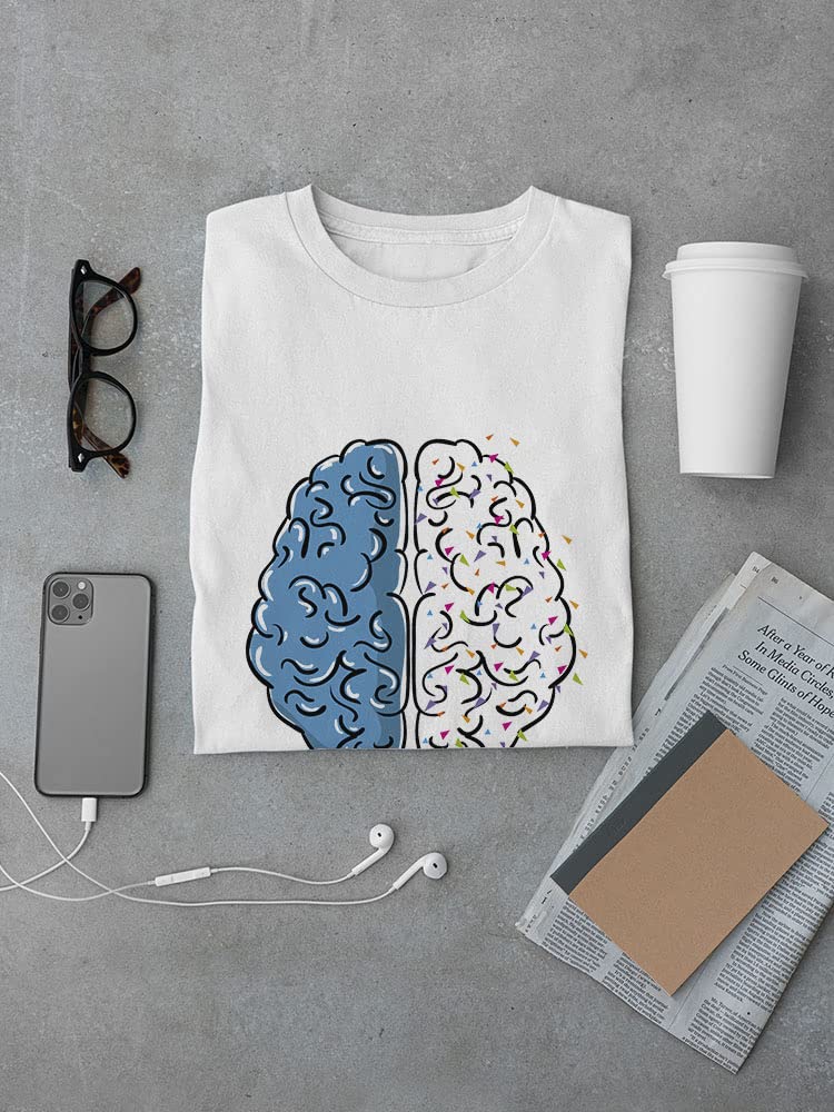 Smartprints Hemispheres Graphic T-Shirt for Men - Soft Cotton Crew Neck Tee in White | Casual Wear, Street Style & Everyday Comfort