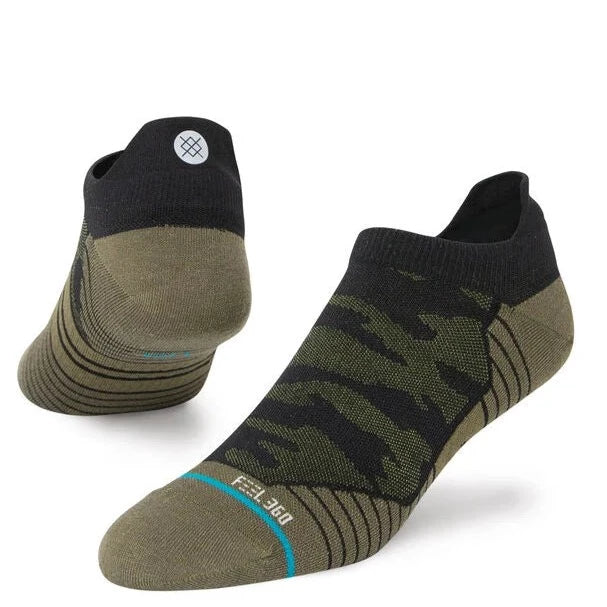Black Adult Tab Socks with Grips - Non-Slip Sole for Yoga, Workouts & Everyday Comfort