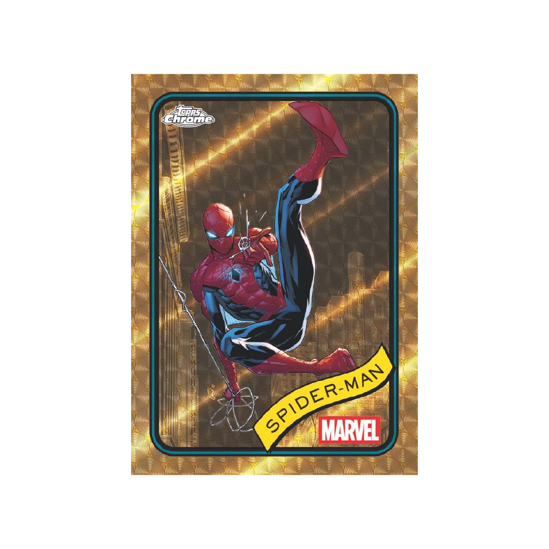 Topps Chrome Marvel 2025 Hobby Box - Premium Trading Cards Collection for Collectors & Investors | Perfect for Marvel Fans, Card Trading, and Investment Portfolios