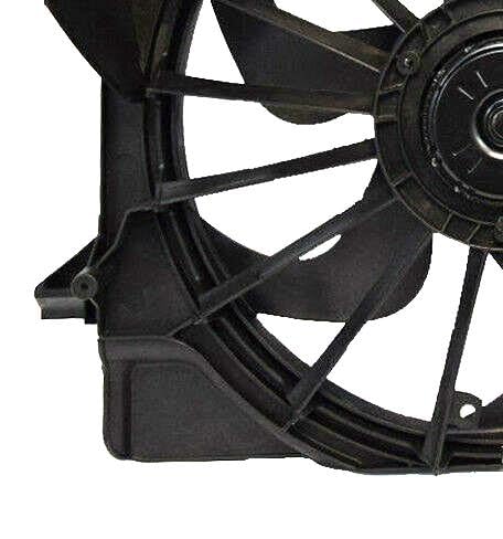 Jeep Liberty Radiator & Condenser Fan Replacement - CH3115159 Compatible Part - Perfect for Engine Cooling & AC System Maintenance
