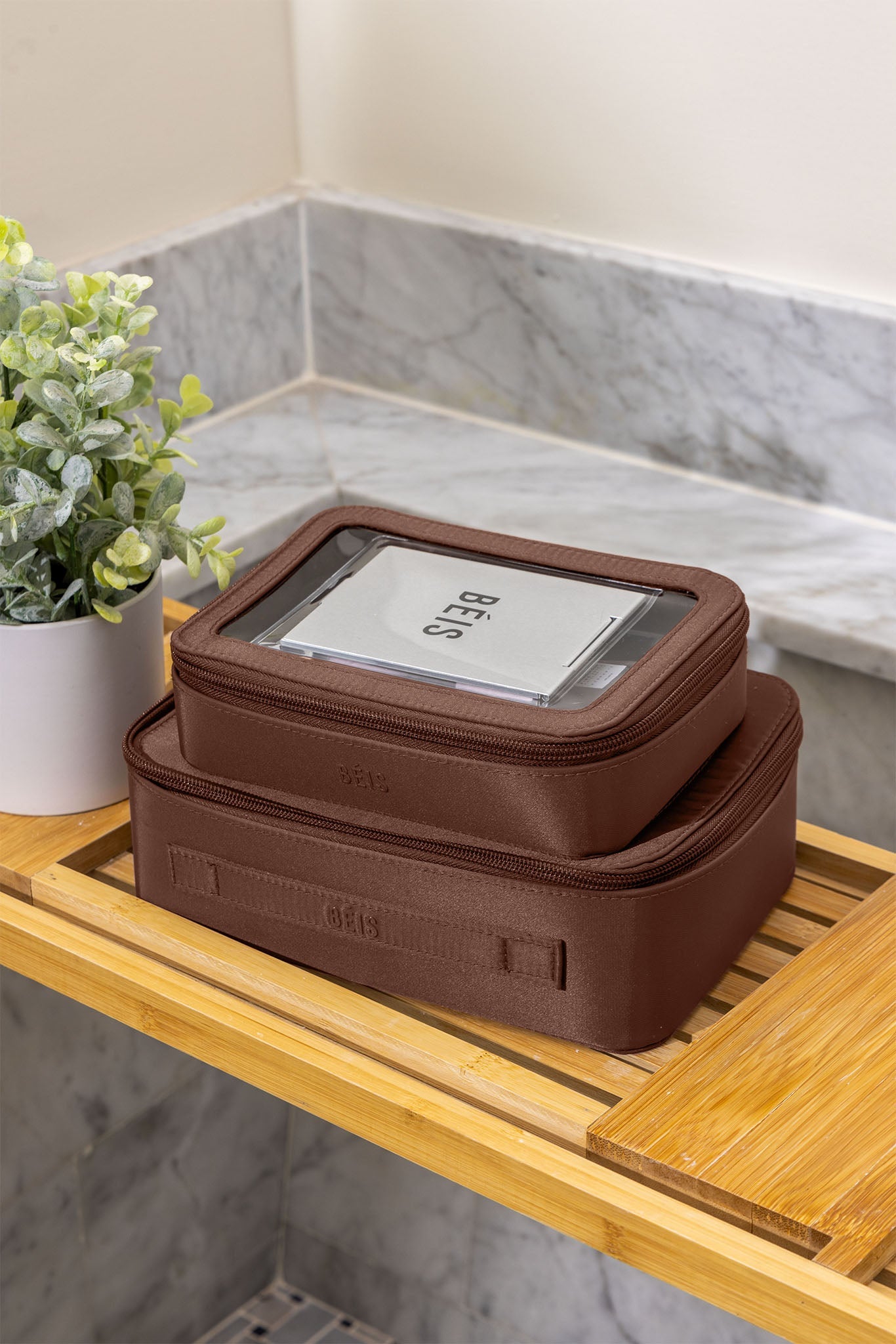 Maple In-Flight Cosmetic Set - Travel-Sized Toiletries for Airplane Carry-On | Perfect for Long Flights & Business Travel