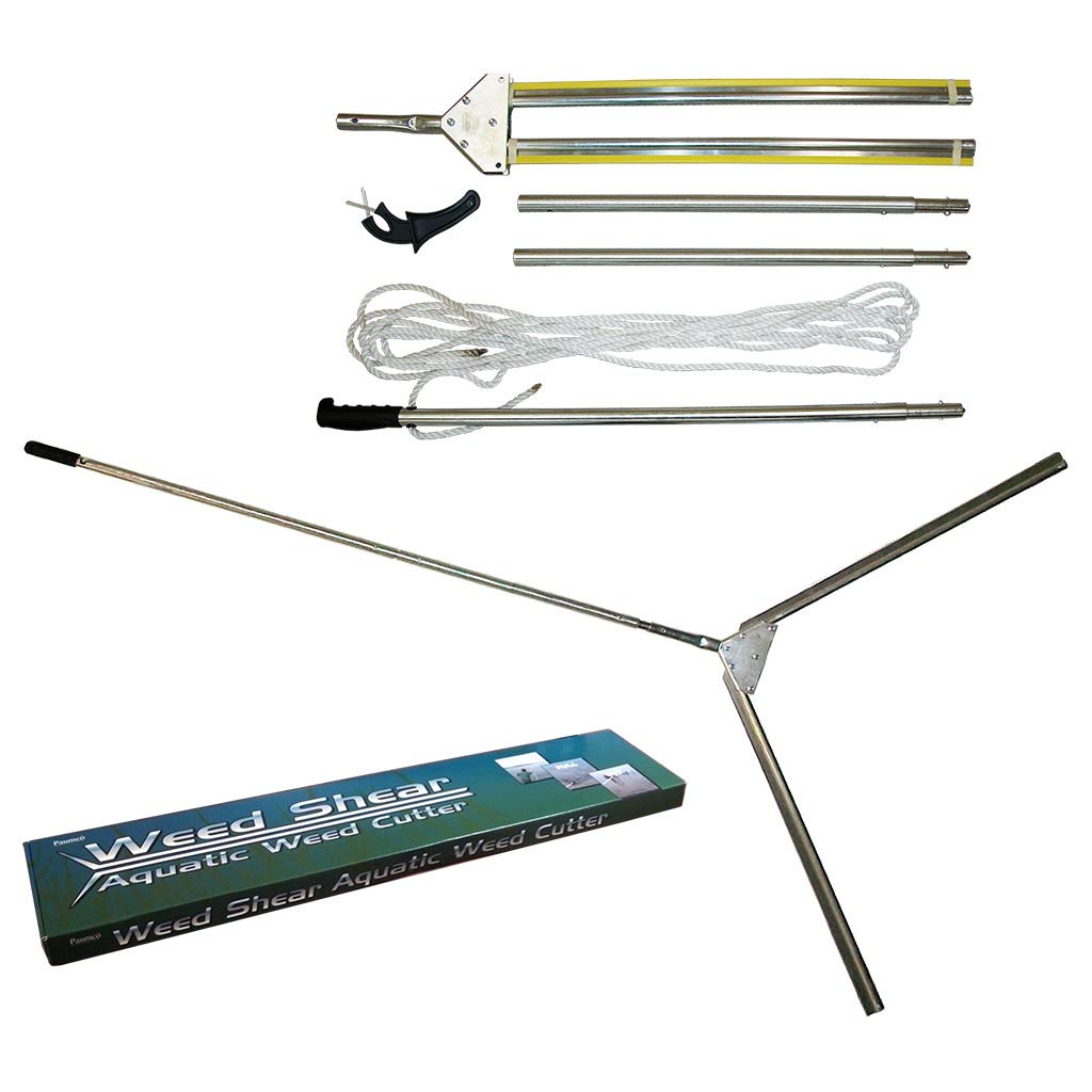 **Aquatic Weed Cutter - Heavy Duty Lake & Pond Weed Blade for Submerged & Floating Plants | Perfect for Water Garden, Pond Maintenance & Aquatic Weed Control**