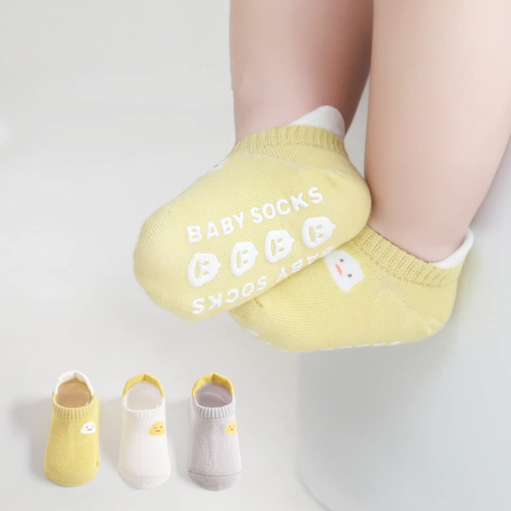 **Non-Slip Baby Socks with Grips – Toddler & Infant Anti-Skid Ankle Socks for Boys & Girls – Perfect for Playtime, Crawling & Indoor Safety**