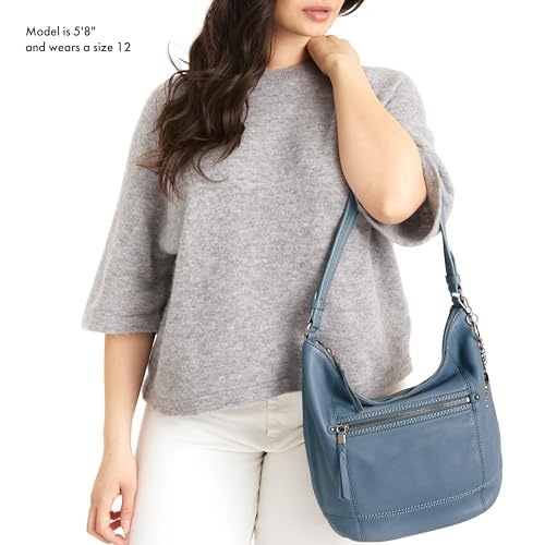 The Sak Sequoia Hobo Bag - Premium Large Leather Women's Handbag for Everyday Use & Travel - Durable Purse with Zipper Pocket - Perfect for Work, Shopping, and Weekend Getaways