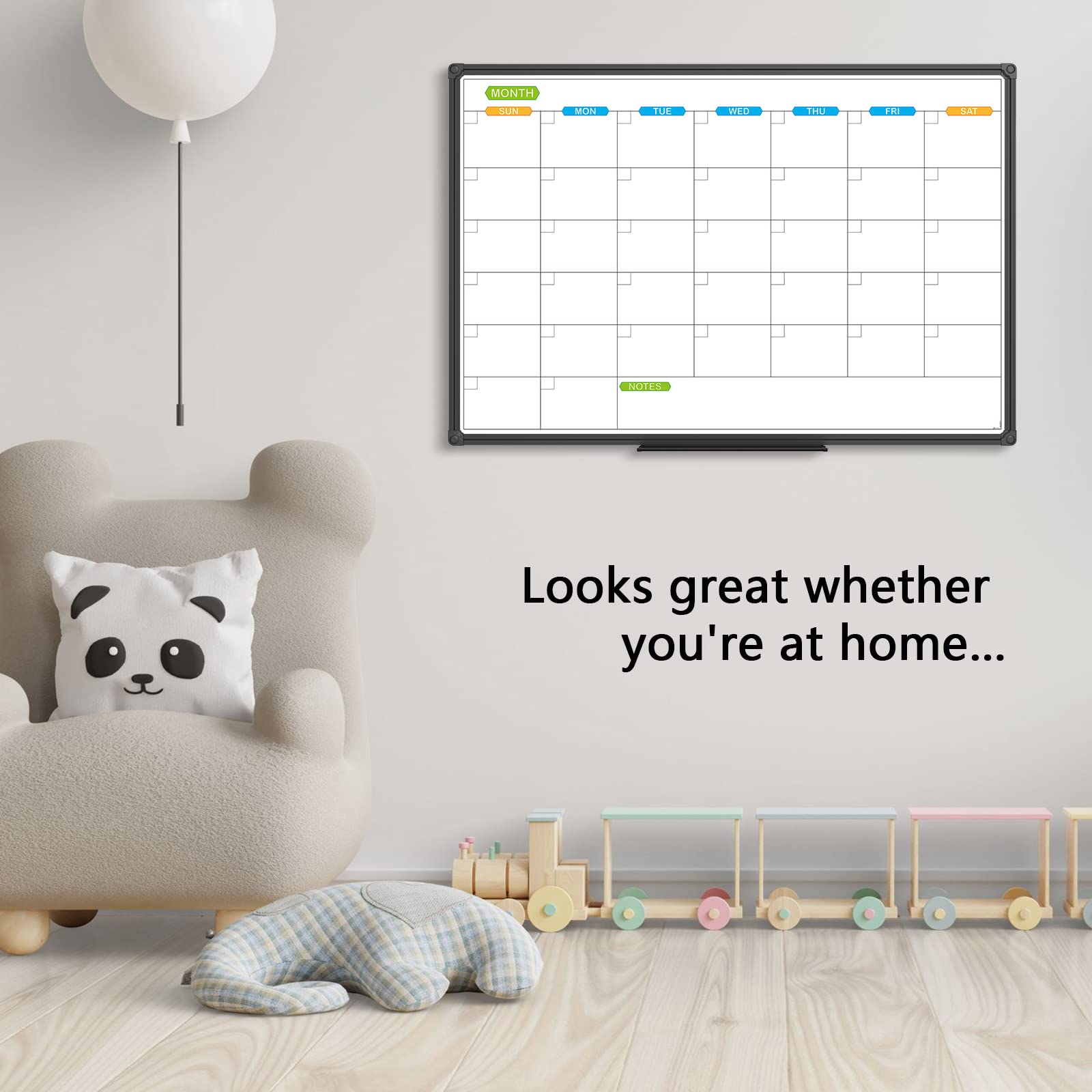 Magnetic Dry Erase Whiteboard Calendar - 36
