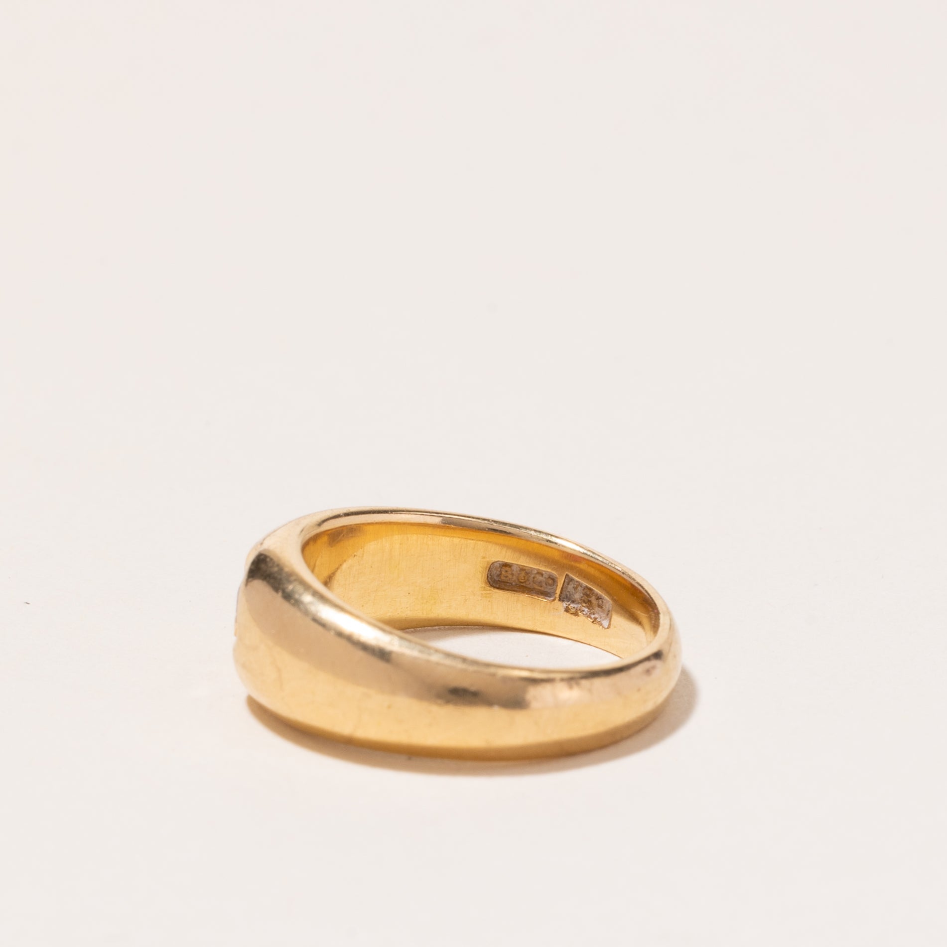 18k Yellow Gold Ruby Ring - 0.26ct Natural Ruby Engagement Ring for Women, Size 6 | Perfect for Valentine's Day Gift, Anniversary Present, or Bridal Jewelry