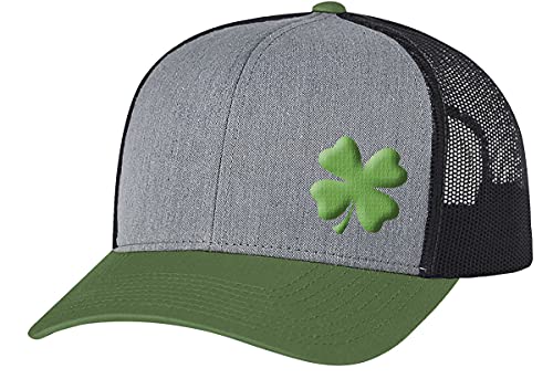 Heather Grey/Green/Charcoal/Green Clover