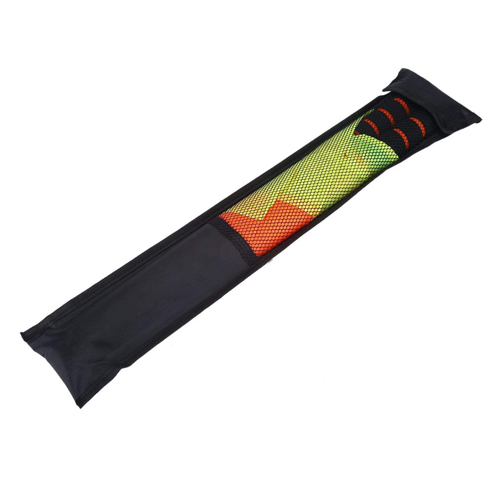 2 Pack Soccer Referee Flags with Sponge Handle - Football Linesman Flags for Sports Matches, Training, Track & Field - Ideal for Soccer, Football, Hockey Games and Practice Sessions