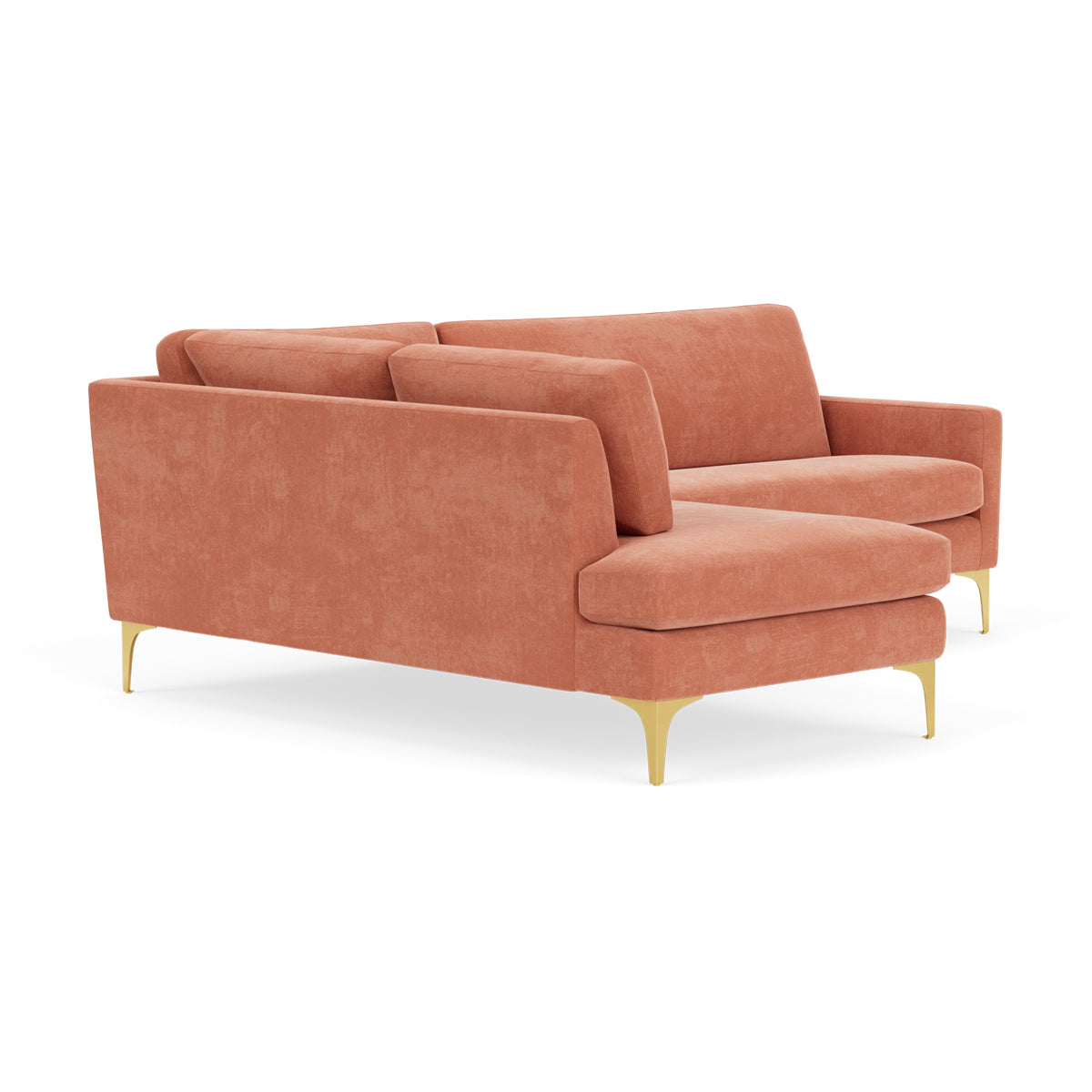 Astha Fabric Left Corner Sofa - Modern L-Shaped Sectional Couch for Living Room, Lounge & Small Spaces | Comfortable Home Furniture for Relaxing & Entertaining