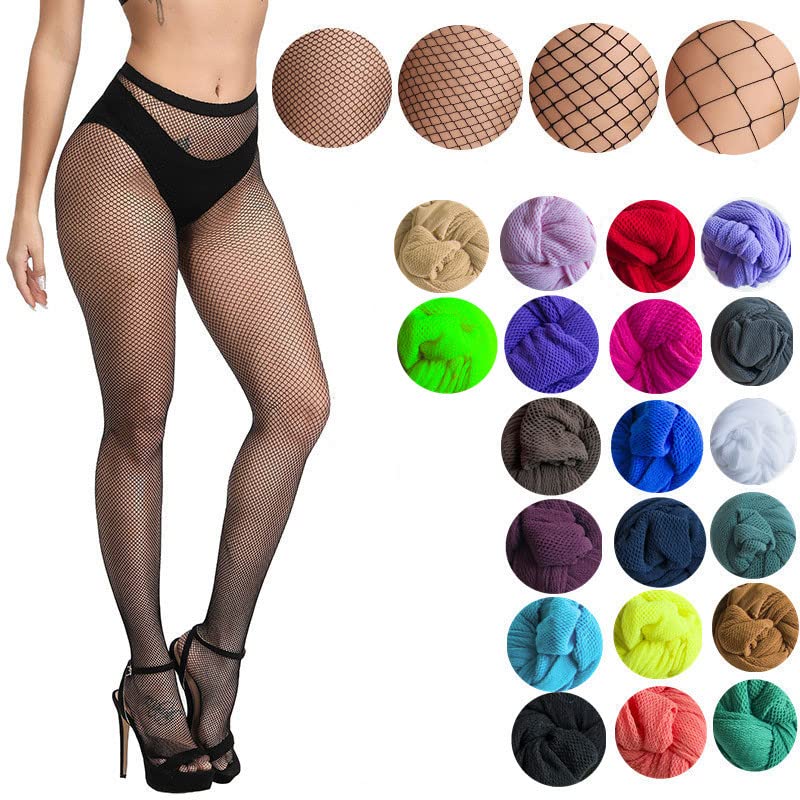 Sexy Fishnet Pantyhose for Women - Hollow Mesh Stockings, Fashionable Net Tights, Thin & Comfortable Socks - Perfect for Cosplay, Night Out, and Lingerie Styling