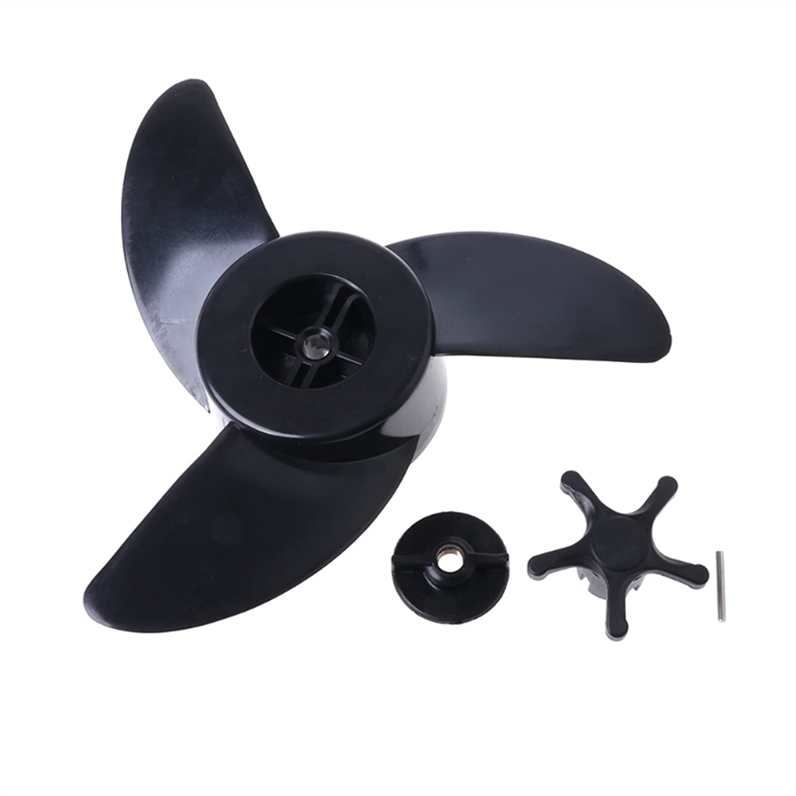 3-Blade Marine Propeller for Kayak & Boat Motors - Compatible with Haibo ET34, ET44, ET54 Outboard Engines | Durable Kayak Accessories for Surfing, Fishing & Water Sports